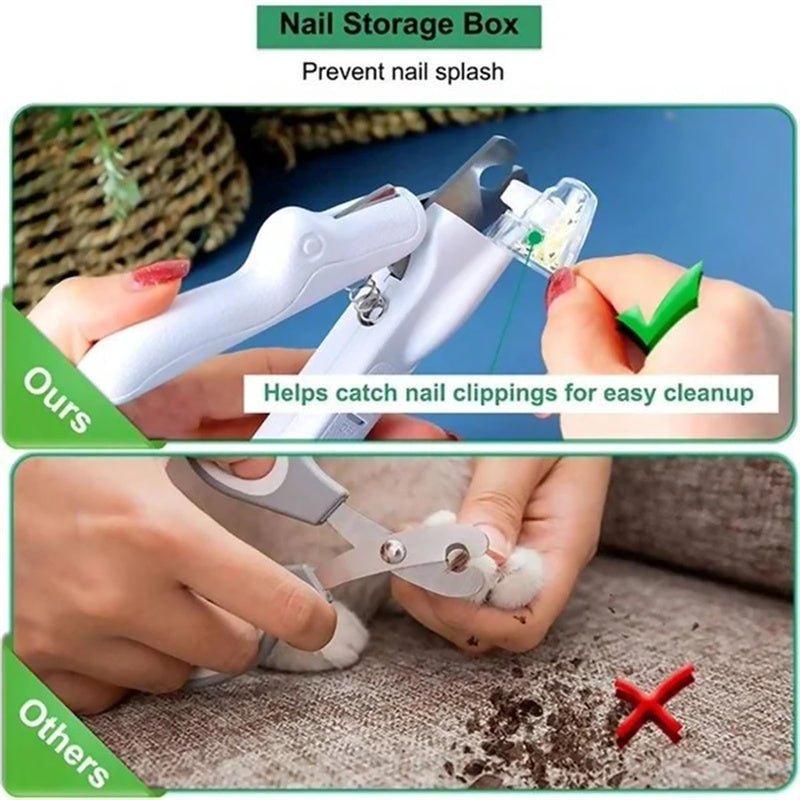 LED Pet Nail Clippers – Safe & Precise Grooming Tool - My Store