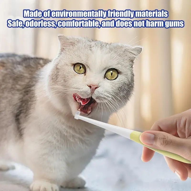 Pet Toothbrush for Cats & Dogs – Easy, Safe, and Effective Oral Care! - My Store