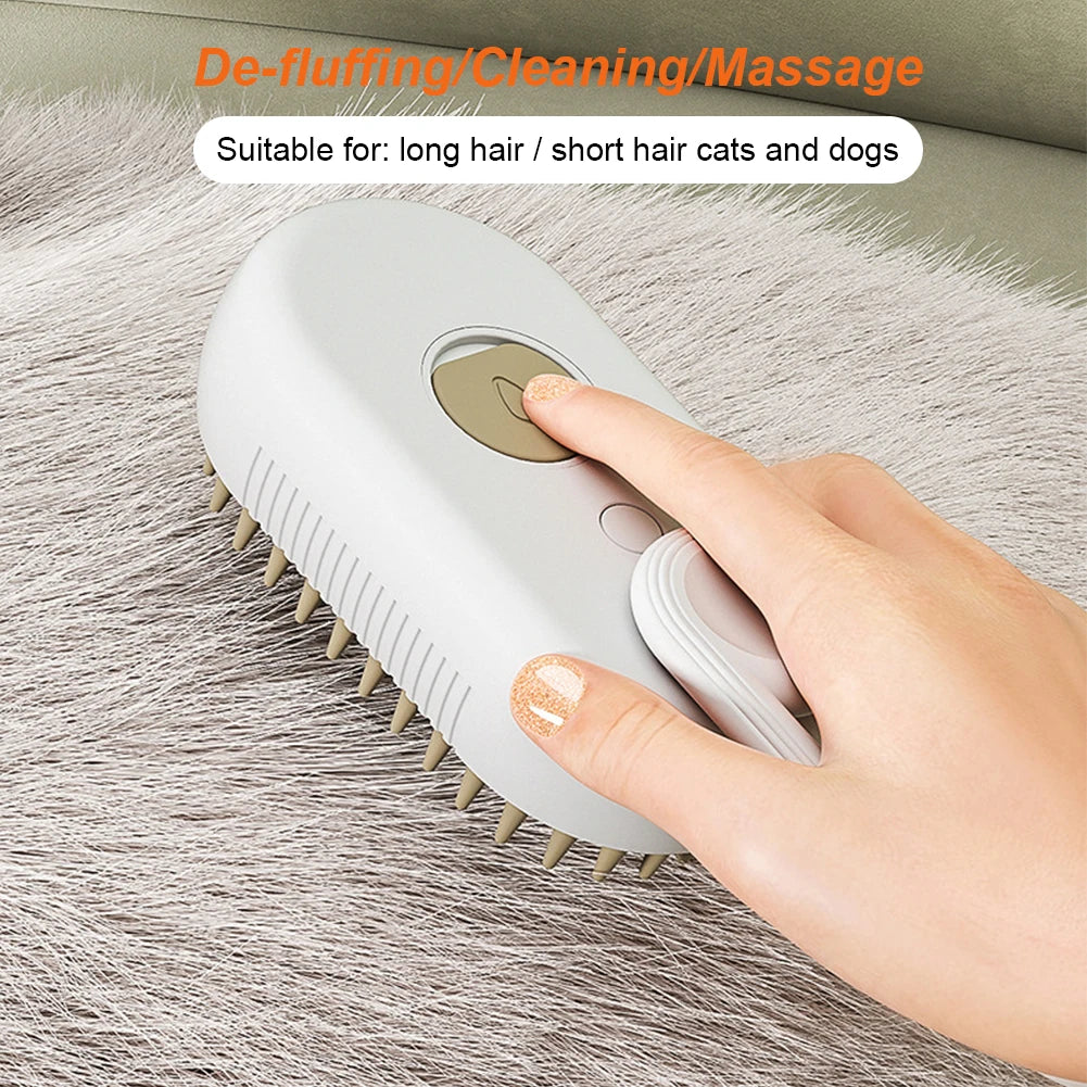 Purrfect Steam Grooming Comb with Massage Function - My Store