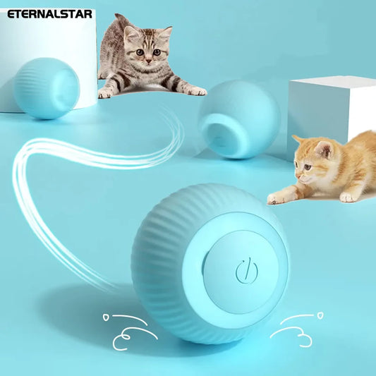 Pet Smart Rolling Ball Cat Toy Bite-resistant Boredom Relief - My Store