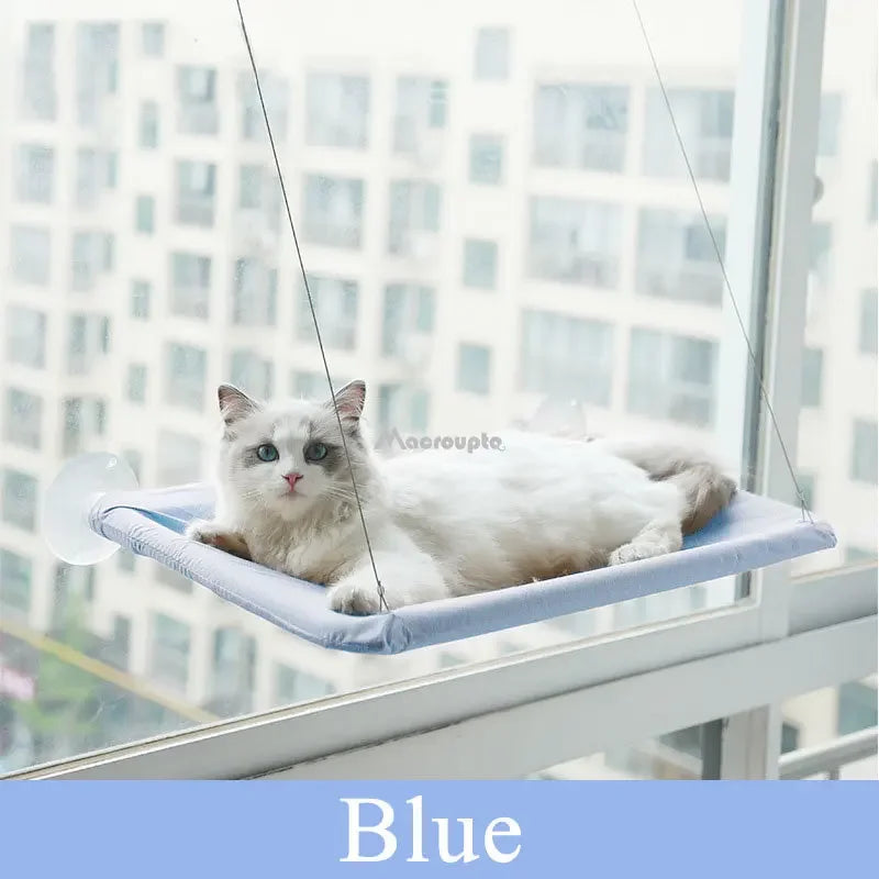 Hanging Cat Bed Pet Cat Hammock Aerial Cats Bed House Kitten Climbing Frame Sunny Window Seat Nest Bearing 20kg Pet Accessories - My Store